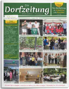 Titelbild Die Dorfzeitung Reinickendorf August 2025
