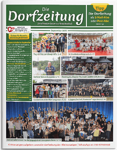 Titelbild Die Dorfzeitung Reinickendorf September 2025