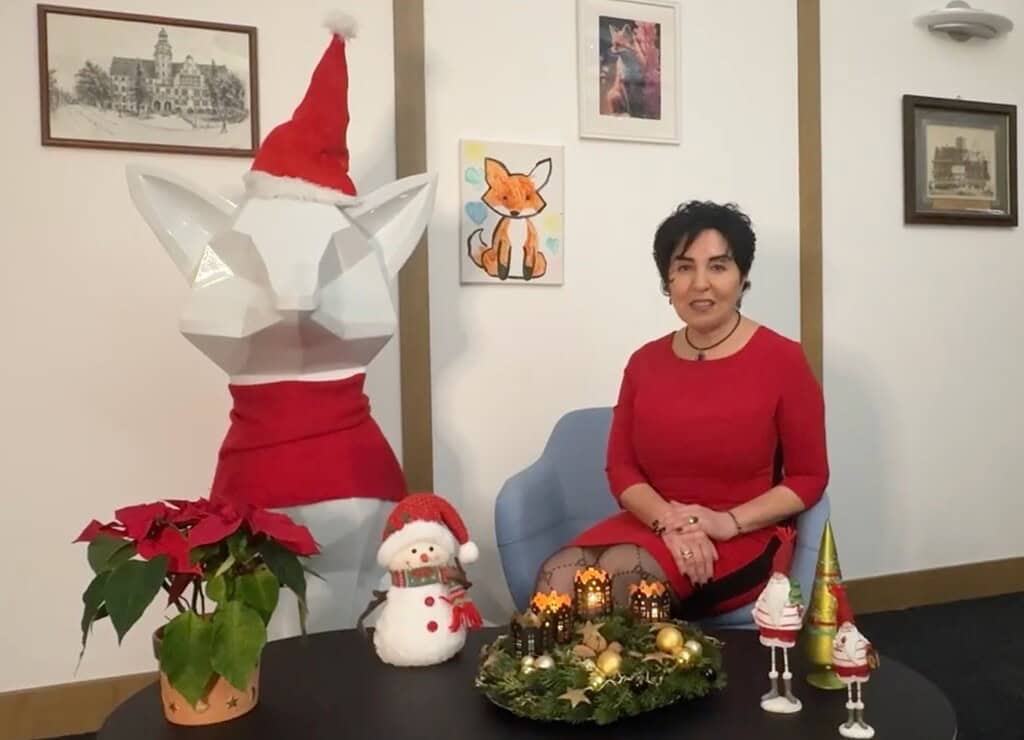 Weihnachtsgruß der Bezirksbürgermeisterin