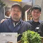 Mitarbeiter der Firma SWEMA an ihrem Stand auf der Grünen Woche 2026.