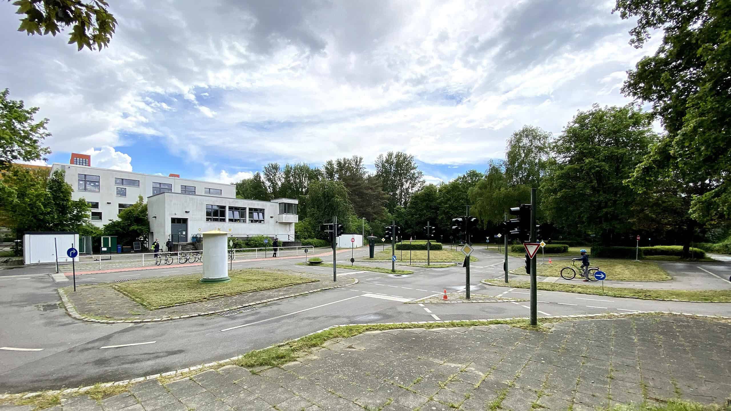 Jugendverkehrsschule im Senftenberger Ring. Foto: TS