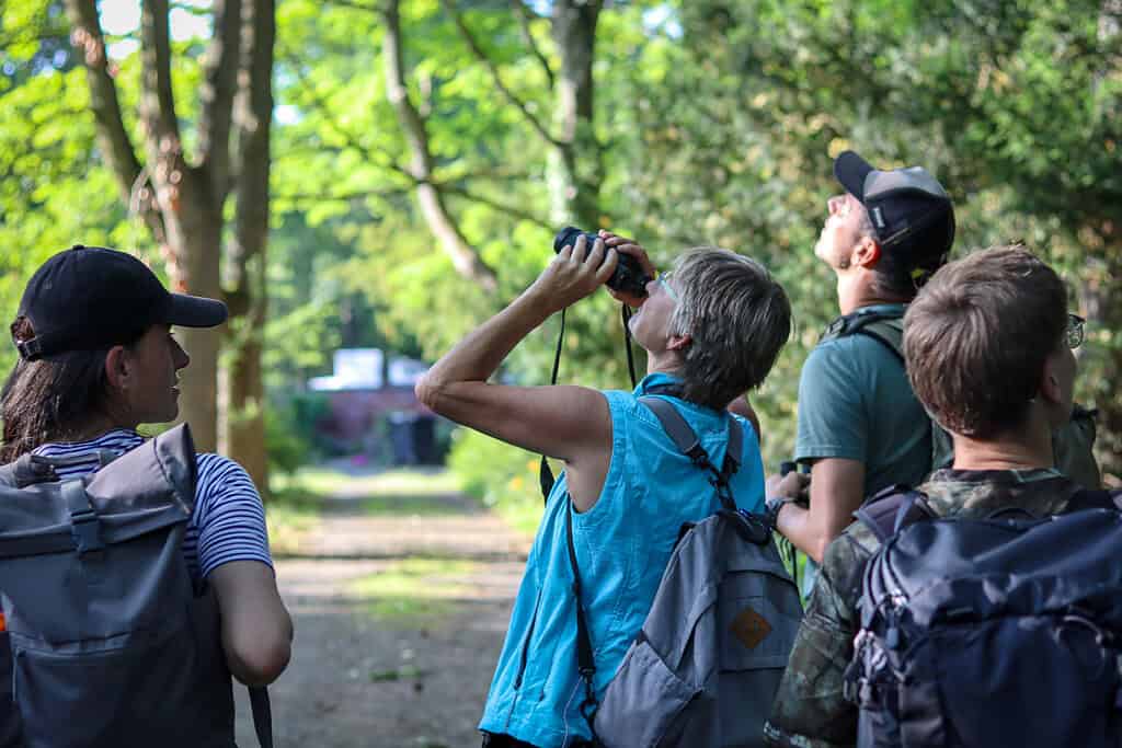 Auch inReinickendorf werden wieder zahlreiche geführte Exkursionen in die Natur im Rahmen des Langen Tags der Stadtnatur angeboten. Bild: © Stiftung Naturschutz Berlin / F. Holz 