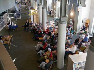 Romanpremiere in der Humboldt-Bibliothek