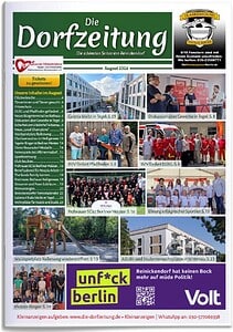 Aktuelle Ausgabe: April 2026 Die Dorfzeitung Reinickendorf, August 2026