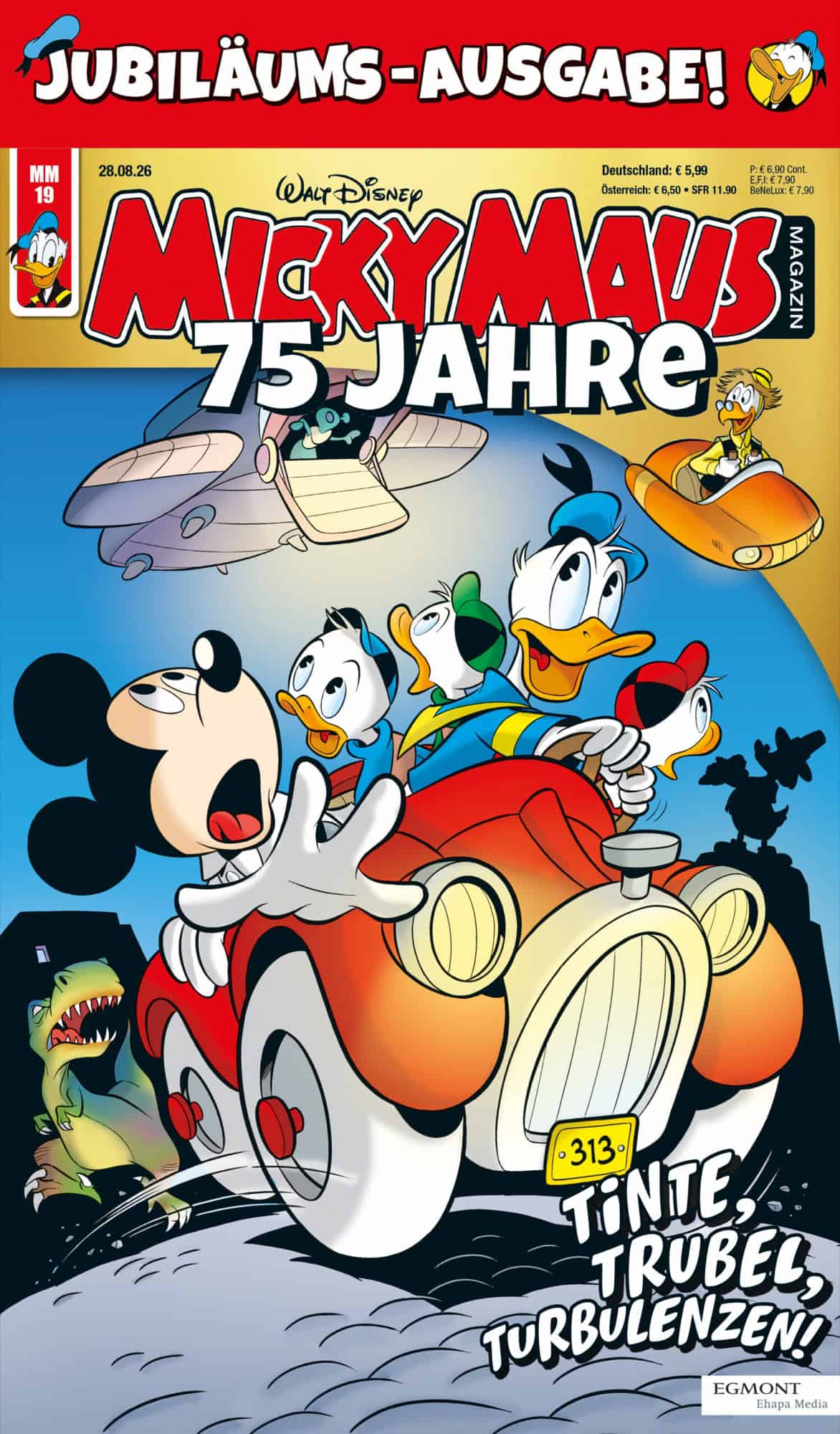 Cover eines Micky Maus Heftes.